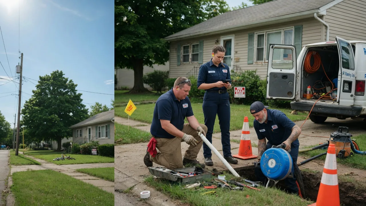 Sewer Line Repair in Wood River, IL near me